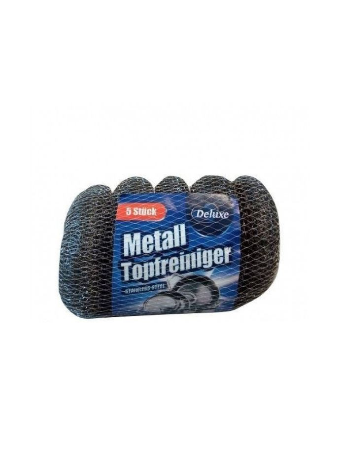 Губка кухонная Metal-Topfreiniger 4260504880669 5 шт/уп серебристая Deluxe (364758018)