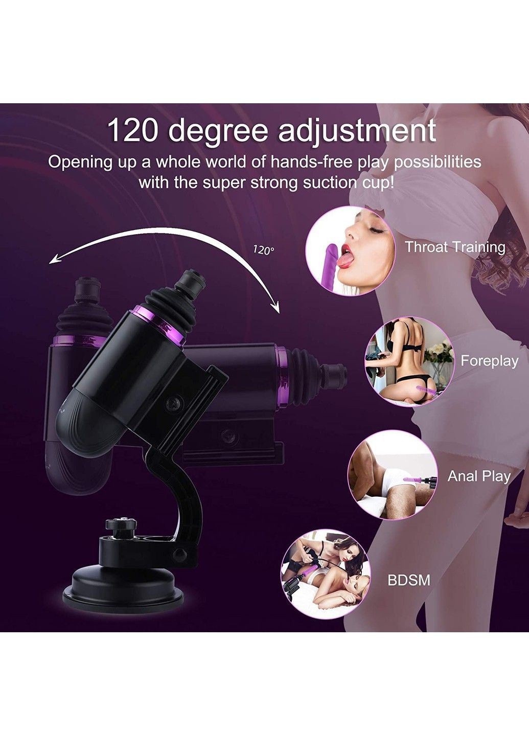 Мини секс-машина Mini Capsule Sex-Machine Hismith (316252498)