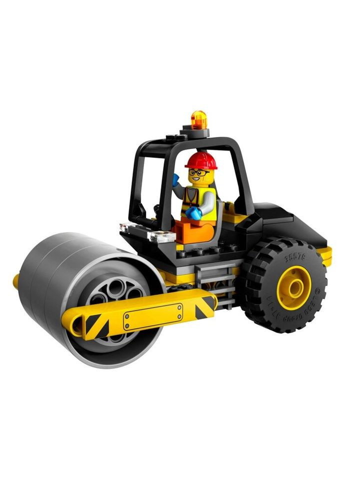 Конструктор City Строительный паровой каток 78 деталей (60401) Lego (281425664)