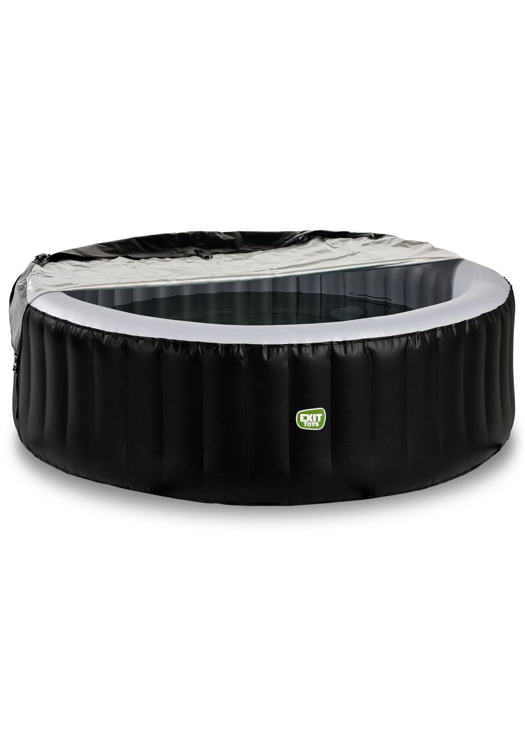 Бассейн-джакузи спа надувной Silver Classic круглый 204 x 65 см + тепловой насос Exit Toys (329444279)