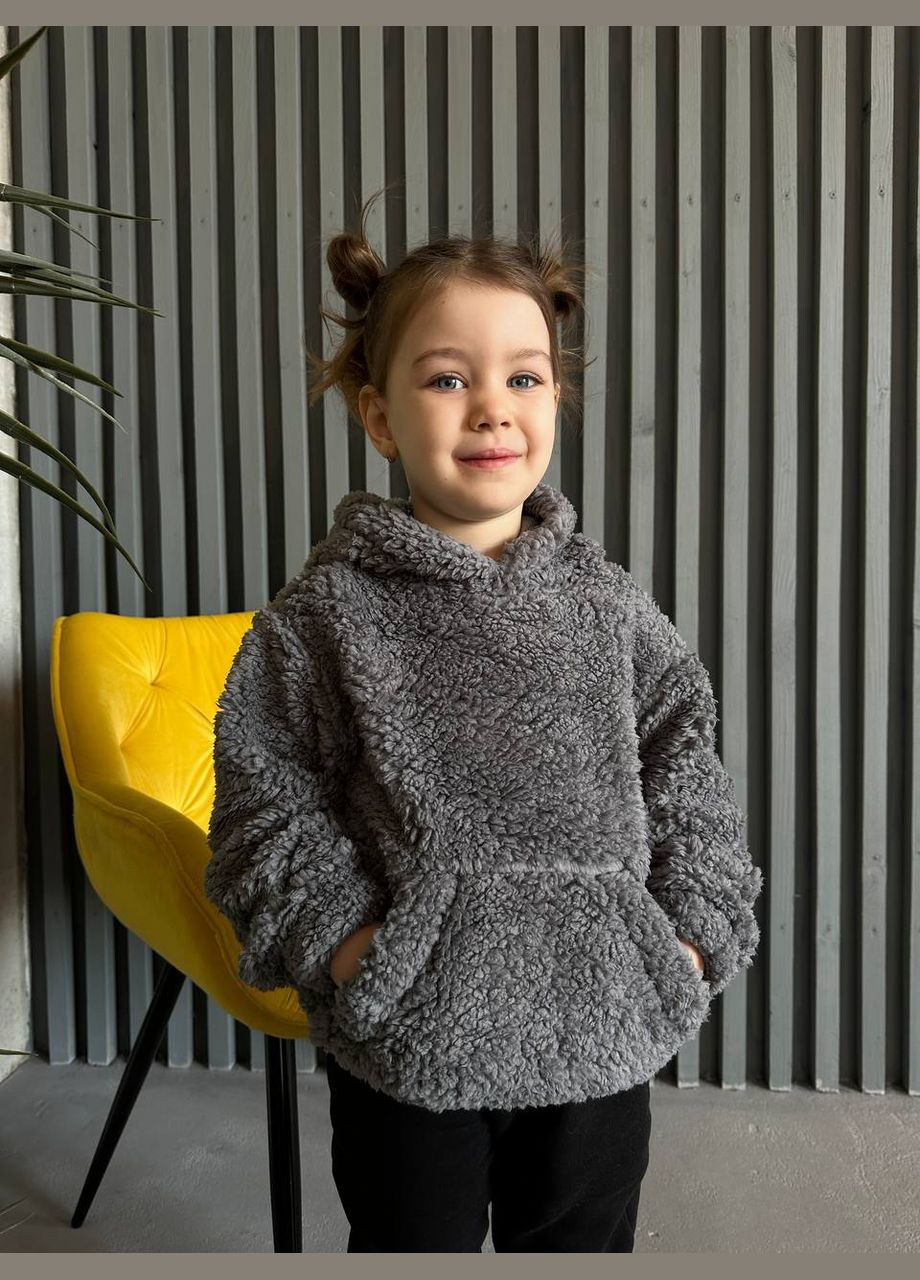 Графитовый демисезонный детский костюм No Brand