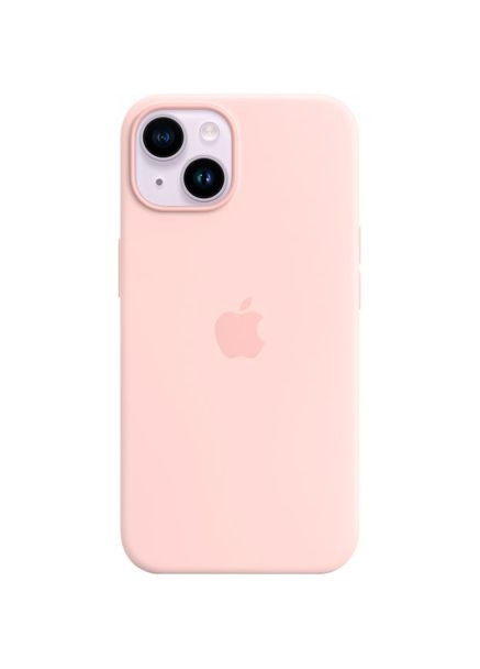 Чохол для iPhone 14 Silicone Case/MagSafe/Chalk Pink (MPRX3ZE/A) Apple (322910609)