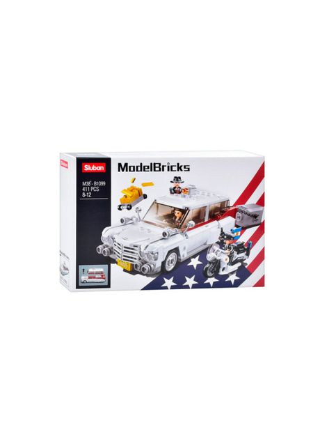 Конструктор Model Bricks Машинка 411 деталей (M38-B1099) Sluban (370624681)