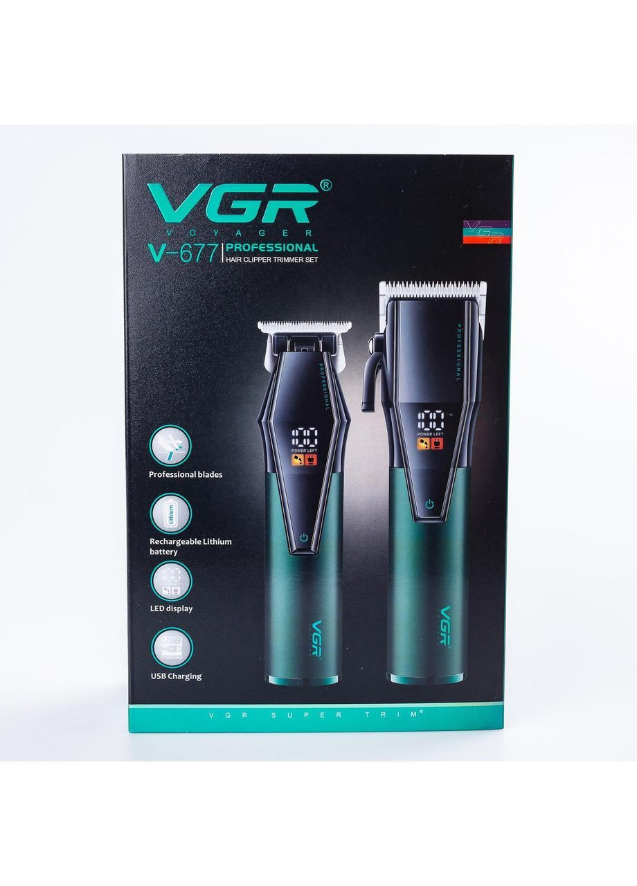 Набор для стрижки машинка и триммер HPV677 проффесиональный VGR (368767445)