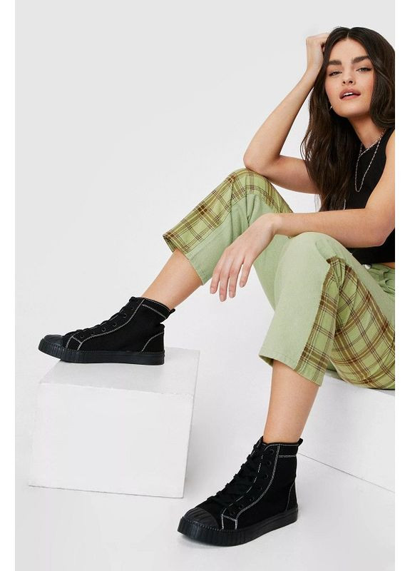 Черные кеды Nasty Gal