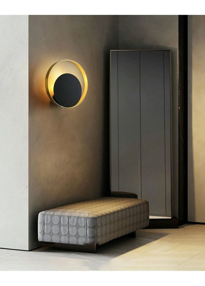 Бра настінне 27198 Чорний 25х25х7 см. Sunnysky (335972666)