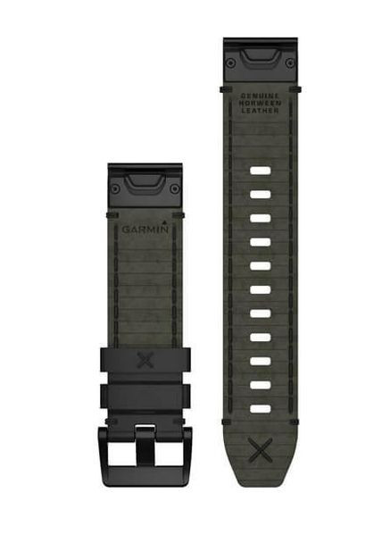 Ремешок для MARQ Black Leather Strap Garmin (322768581)