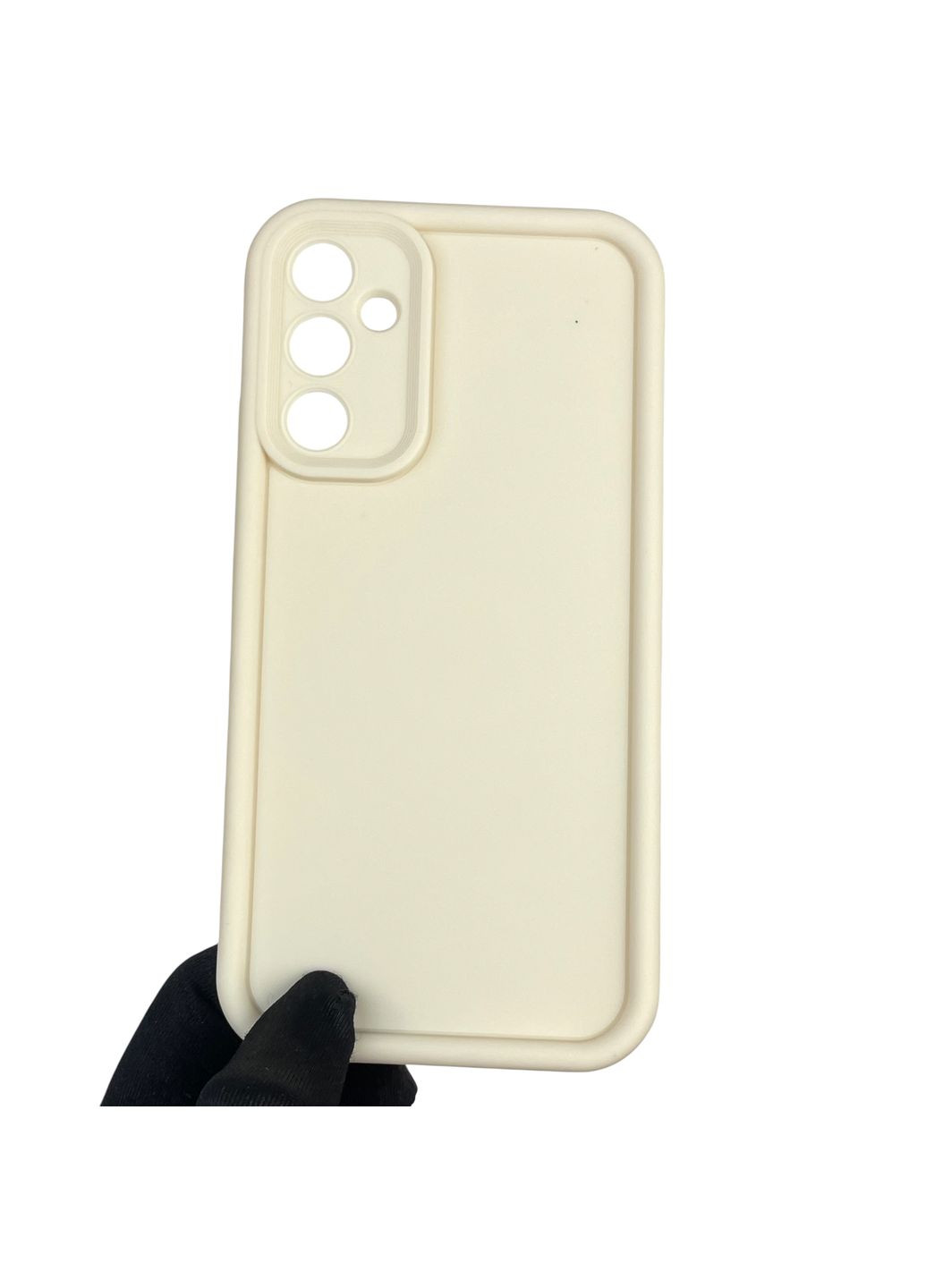 Чохол силіконовий Soft Touch для Galaxy A34 5G (SM-A346E) молочний (Повний захист камери) Samsung (366390128)