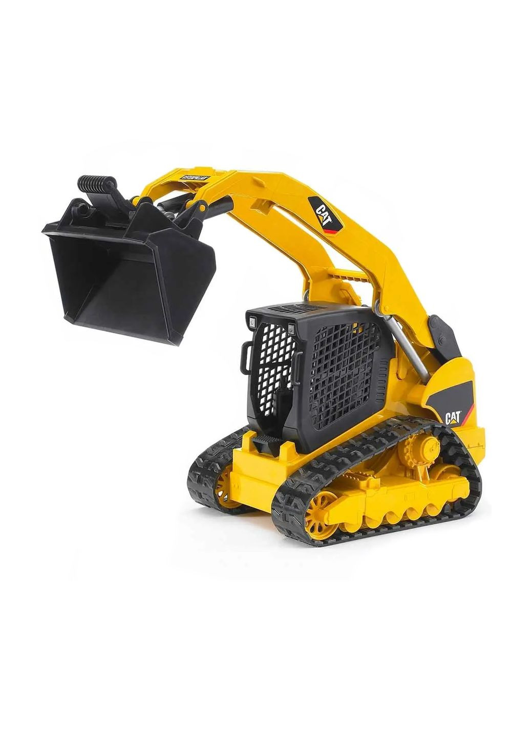 Игрушка мини-погрузчик гусеничный с ковшом цвет желтый CB-00250173 Bruder (314888120)