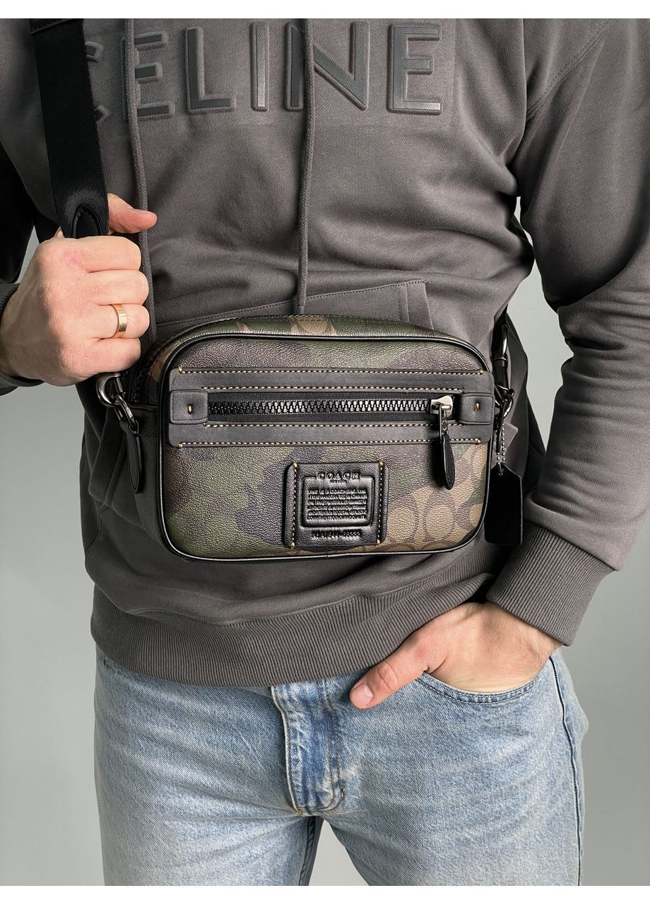 Сумка чоловіча Academy Crossbody Signature Canvas Camo No Brand (360502593)