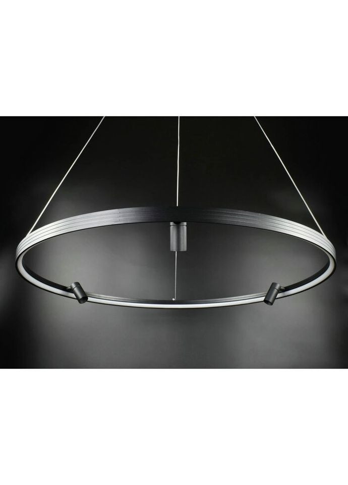 Люстра світлодіодна підвісна LED світильник для квартири на стелю ледве 26830 Чорний 35-180х60х60 см. Sunnysky (324396484)