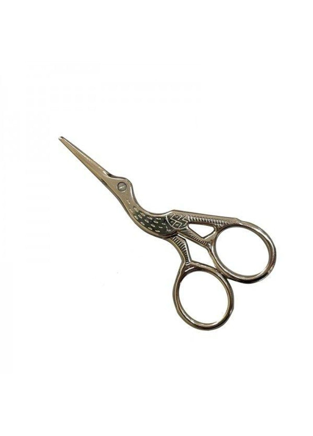 Ножницы "Цапли" швейные для обрезки нитки, ножницы для шитья металические 9 см нитками, лентами, гладью No Brand (334343330)