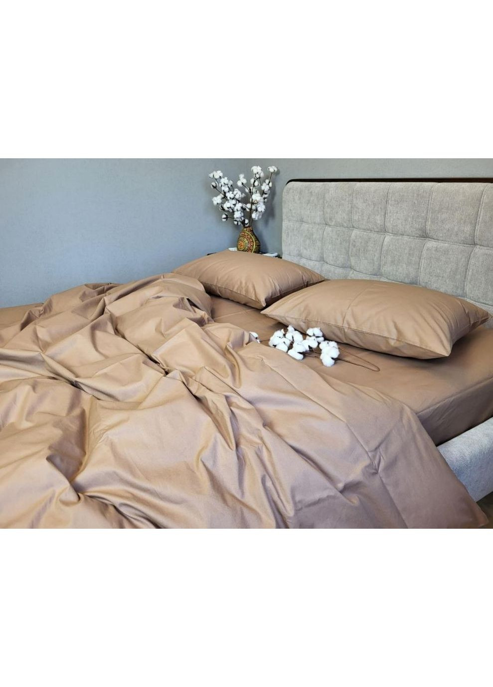 Постельное белье Карамель, ранфорс Полуторный размер, наволочки 70/70 No Brand (364220231)