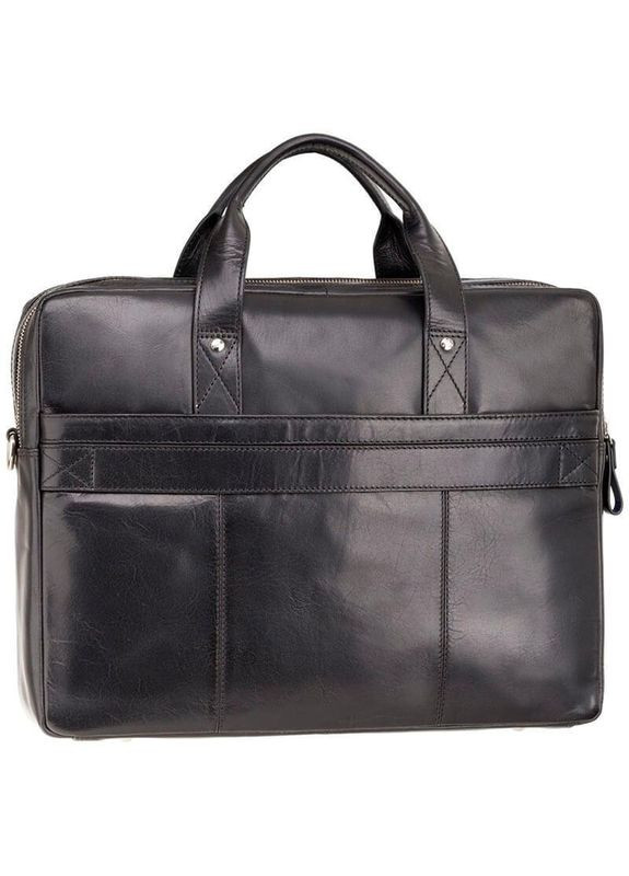 Мужская кожаная сумка Anderson с отд/для ноутбука 15" Black (ML24 BLK) Visconti (341827851)