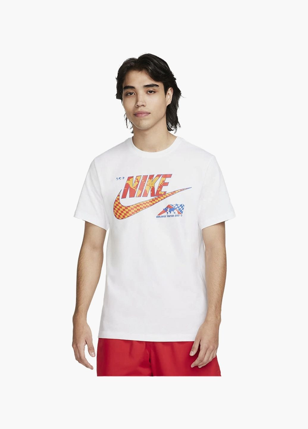 Біла футболка чоловіча sportswear t-shirt white fq3758-100 Nike