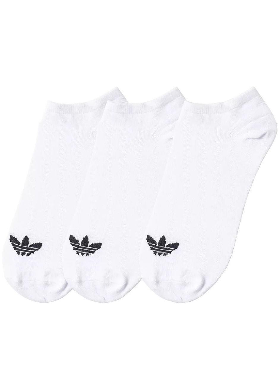 Носки Originals Trefoil Liner белые размер 39-42 (3 пары) adidas (292324202)