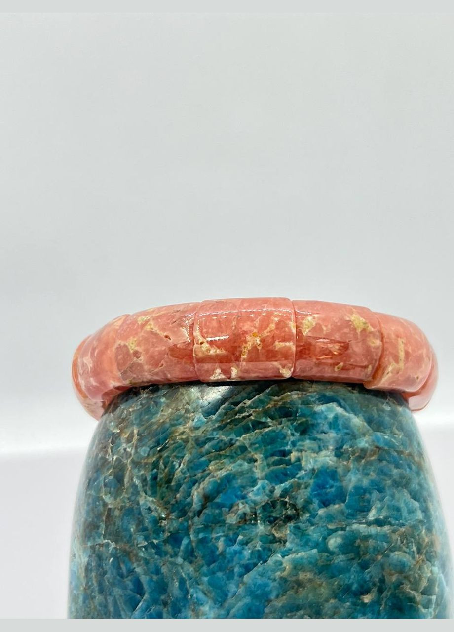 Браслет родохрозит 17 см 39 гр No Brand (301027611)