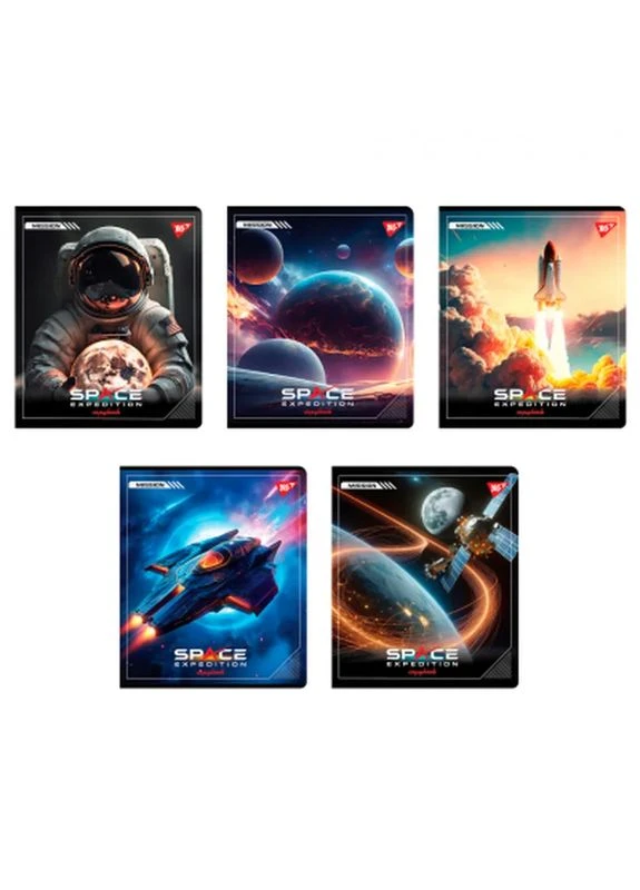 Зошит Space expedition 24 аркушів лінія (767546) Yes (400007967)