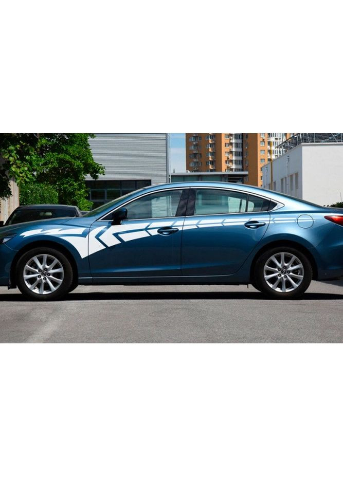 Полосы на авто 3D TUNING STUDIO Протектор BL W 3400х400х0.15мм No Brand (362498172)