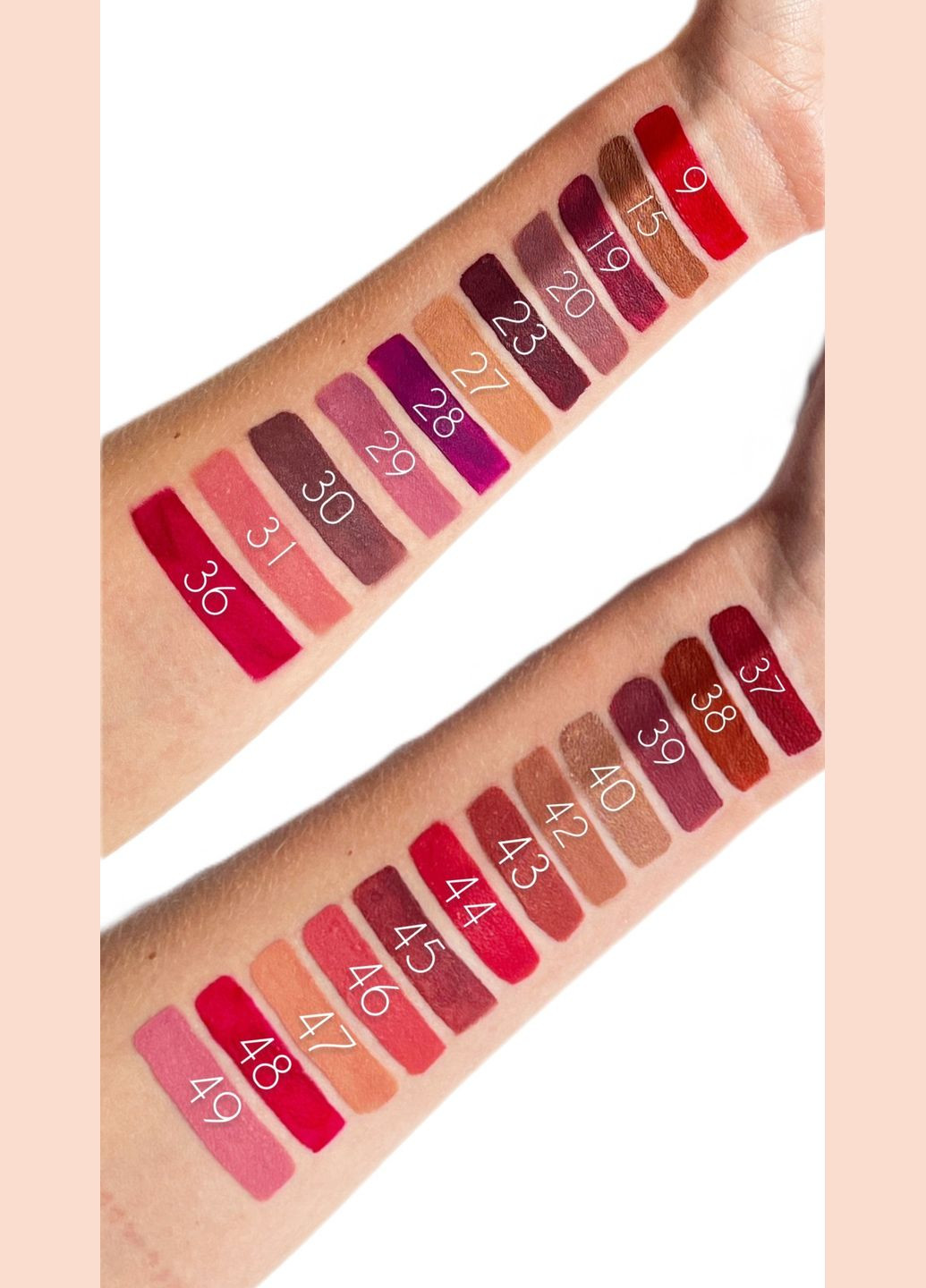 Помада матовая жидкая тон 40 DAYLONG LIPCOLOR KISSPROF 7г Pastel Помада матова рідка (316649690)