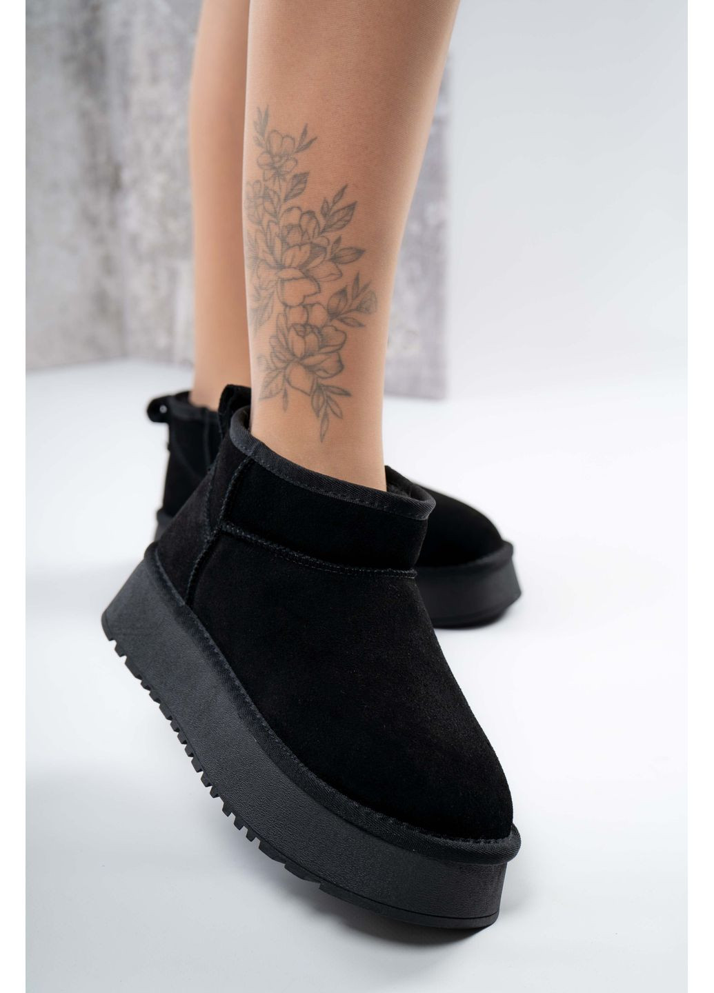 Уггі жіночі Натуральна замша чорні 346863 Where Uwear (370268990)