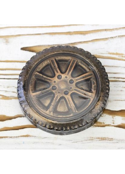 Декоративне Золоте колесо з мила 75 г 12643 Карнавал Приколів (370779358)