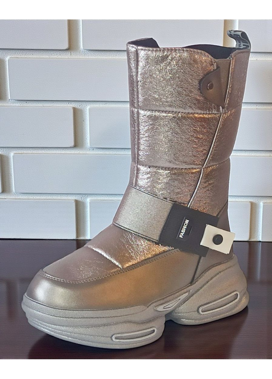 Зимові чоботи для дівчини підлітка,підліткові дутики на вовні, зимові високі чоботи для дівчини Tom.M (365771803)