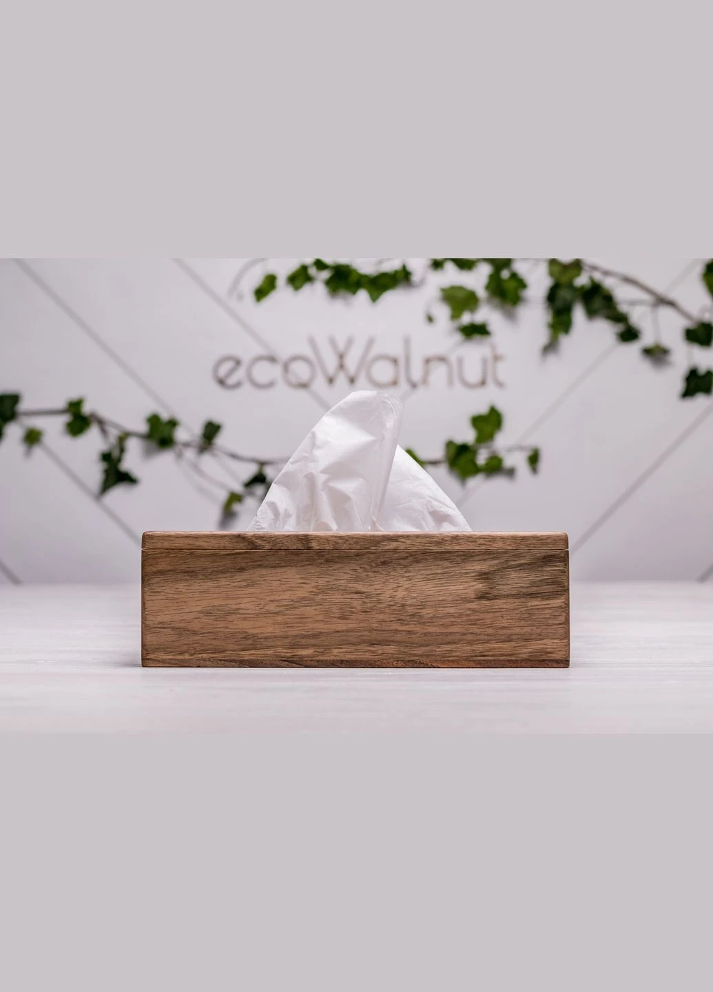 Дерев'яна серветниця з серветками Тримач під серветки EcoWalnut (295266116)