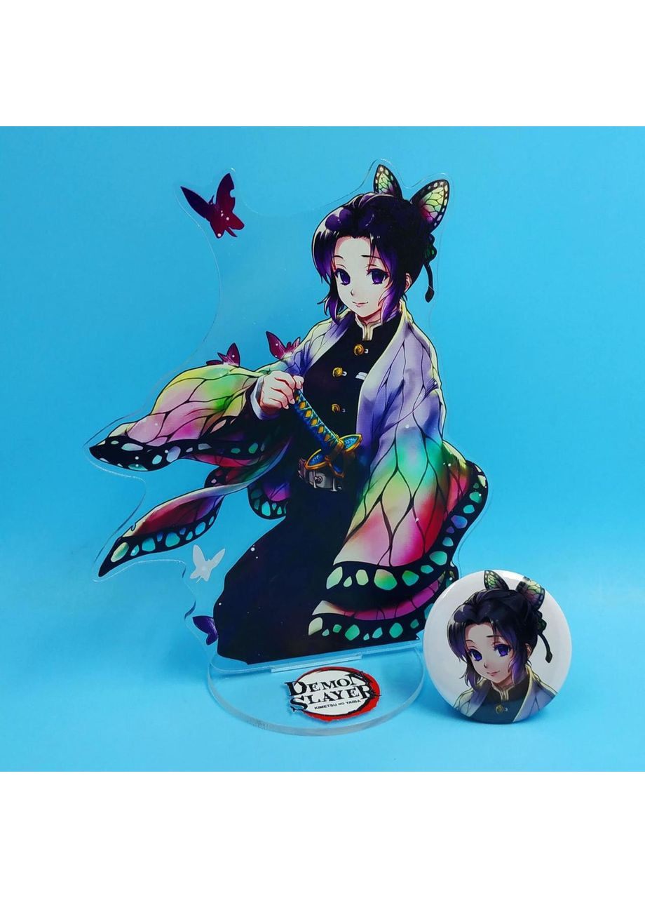 Коллекционный Бокс Аниме Клинок, рассекающий демонов Demon Slayer Шинобу Кочо No Brand (348358010)