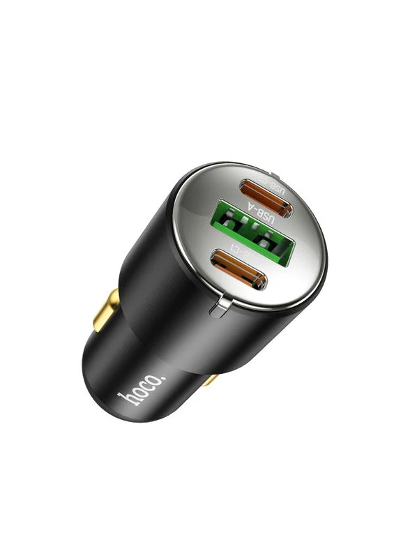 Автомобильное зарядное устройство PD45W 3-port(2C1A) car charger (6931474765185) Hoco NZ6 (399456017)