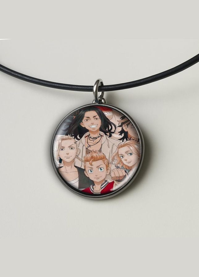 Подвеска (кулон) Аниме Токийские мстители #05 (круглый) No Brand (328049888)