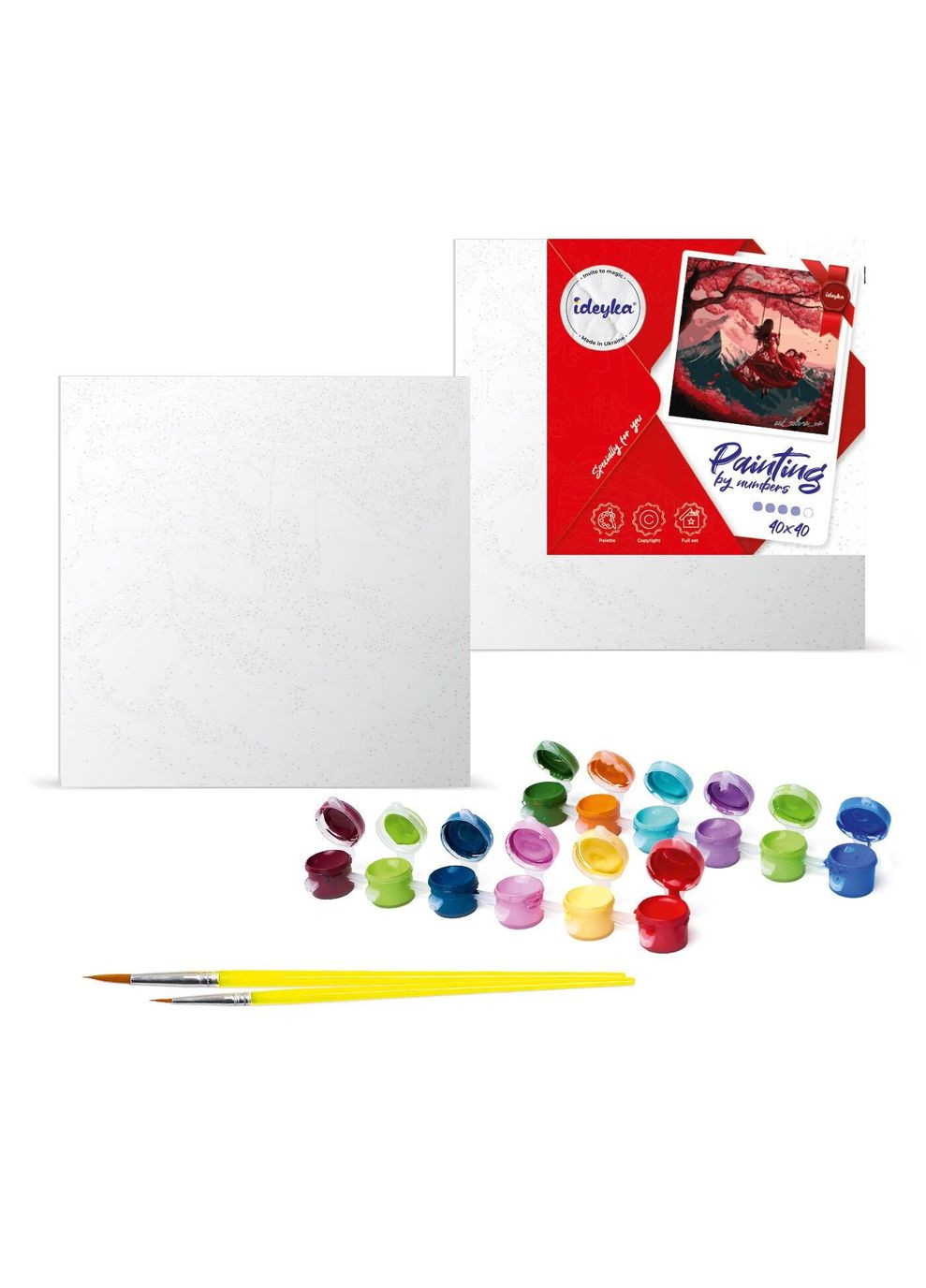 Набір для розпису по номерах Милий пудель KHO6793 shop (4823104381808) IDEYKA (363131065)