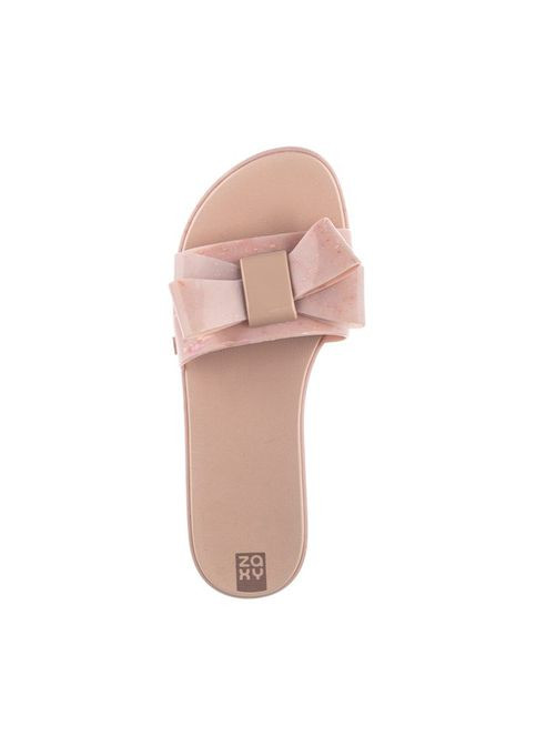 Бежевые женские шлепанцы Zaxy