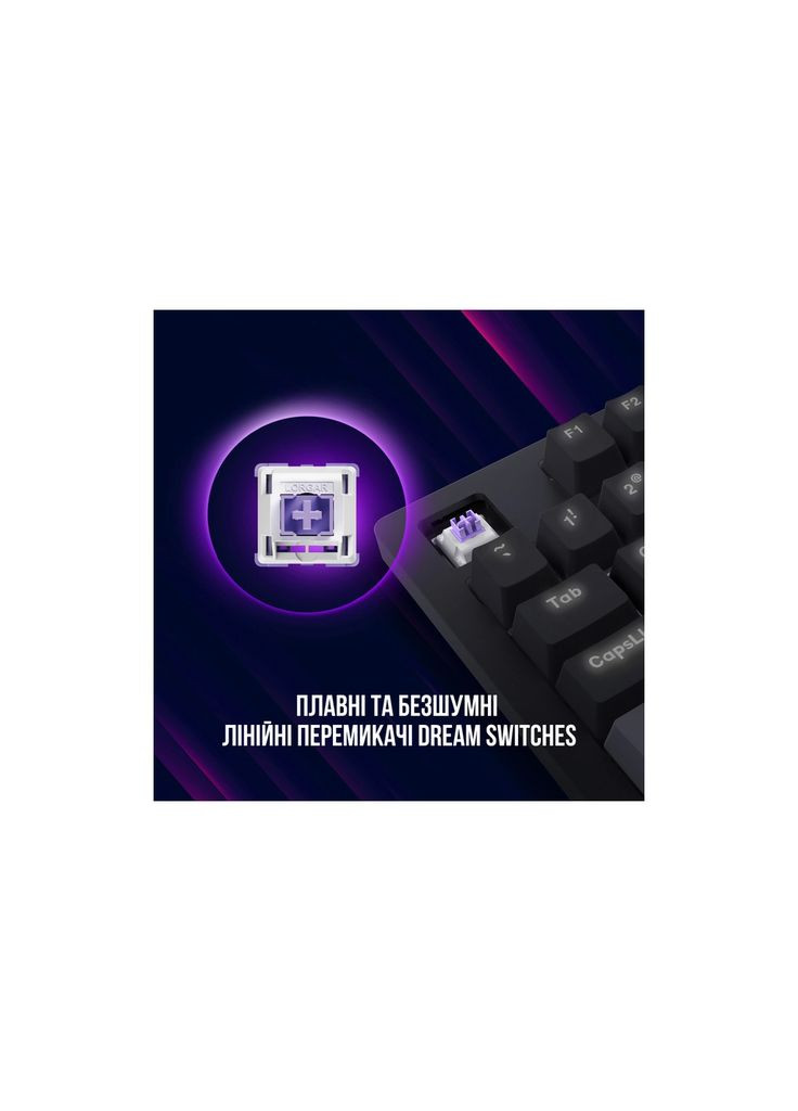 Клавиатура Azar 514 RGB USB UA Black (LRG-GK514B-UA) LORGAR (324402532)