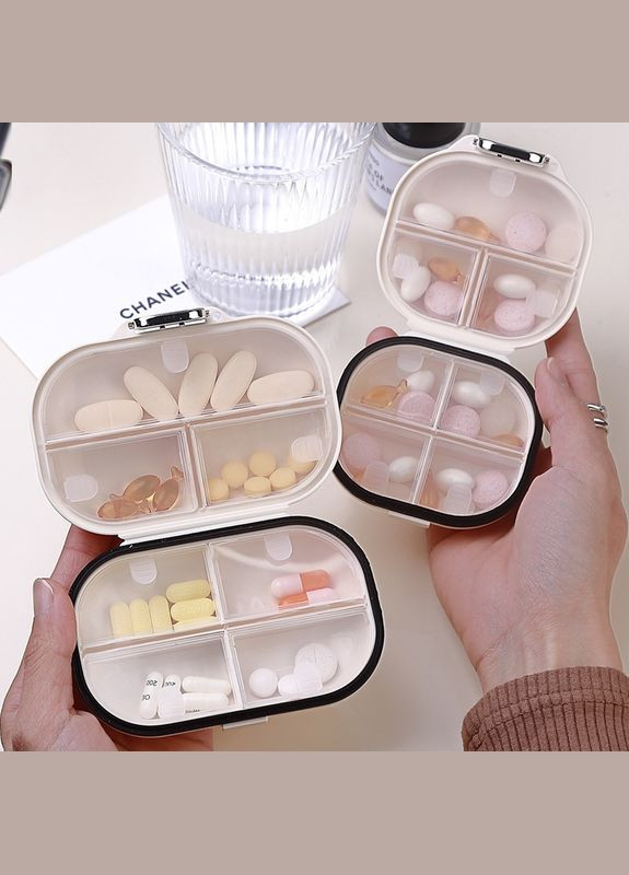 Органайзер для таблеток - таблетниця Retro Style, розмір L No Brand (337347234)