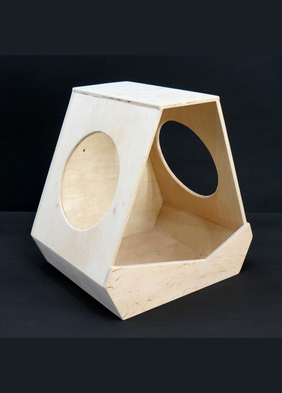 Домик для кошки из дерева Янсон бланже (ДДК-001801) No Brand (328453101)
