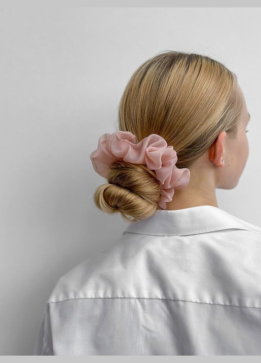 Женская резинка для волос розового цвета - украшение для волос Miso (294052108)