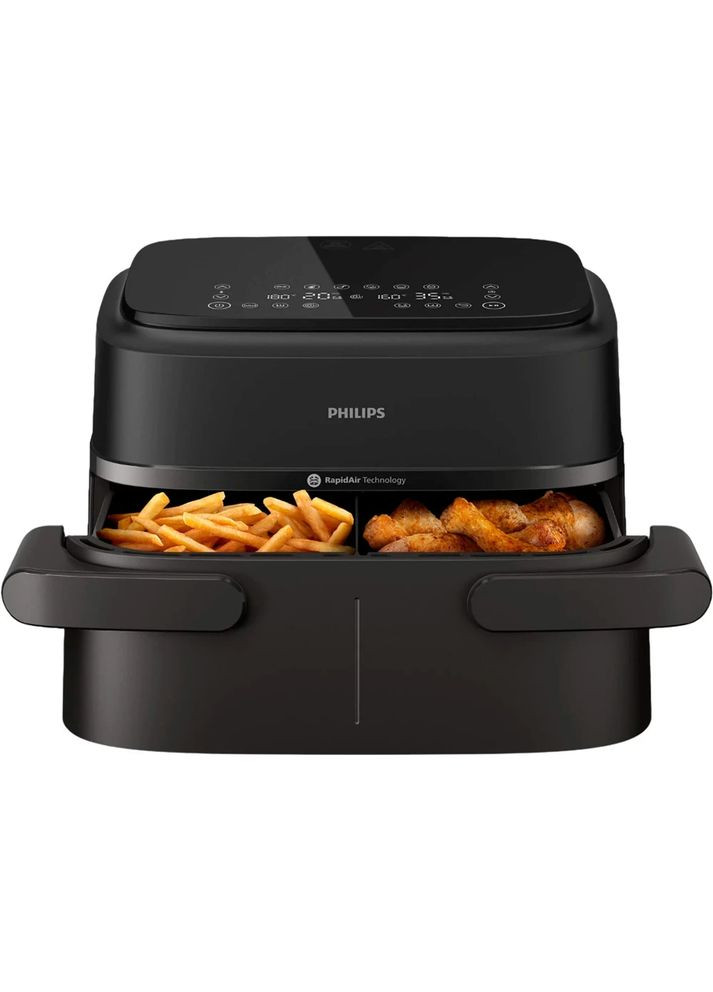 Мультипечь Series 1000 Dual Basket NA150/00 Black UA Philips (366831569)