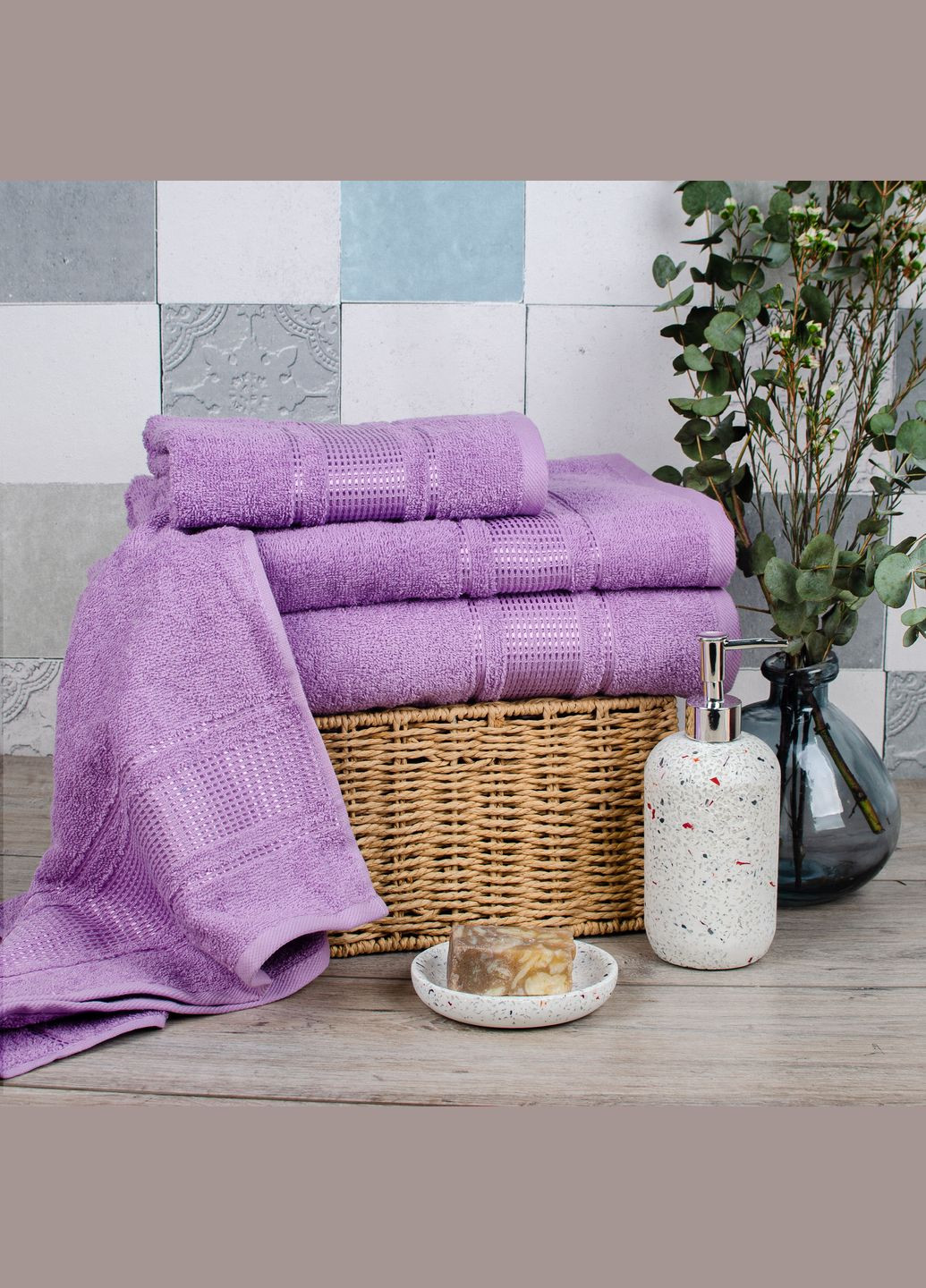 Aisha полотенце махровое royal лиловое лиловый производство -