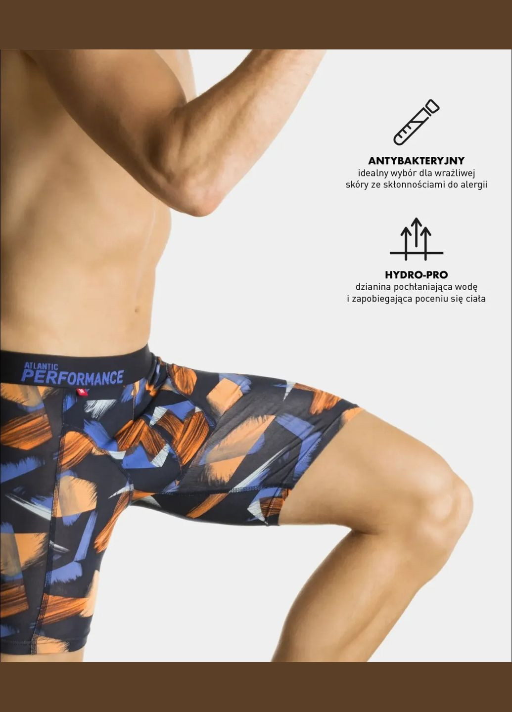 Мужские шорты боксеры performance Atlantic (335808093)