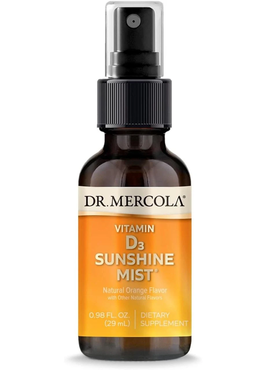 Вітамін D3 Vitamin D підтримує імунітет та здоров'я суглобів смак апельсина 5000 МО 25 мл. Dr. Mercola (380906480)
