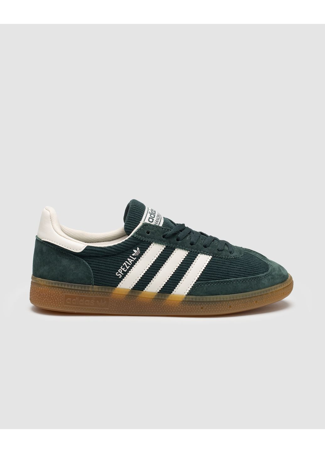КРОССОВКИ ЖЕНСКИЕ ADIDAS HANDBALL SPEZIAL MINERAL GREEN АДИДАС СПЕЦИАЛ ИНДИГО No Brand серые демисезоны (367173232)