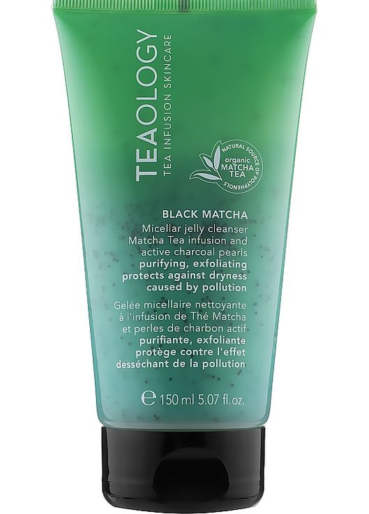 Мицеллярный очищающий гель для лица с черной матчей Matcha Tea Black Matcha Micellar Jelly Cleanser 150ml (914862-106238) Teaology (368642263)