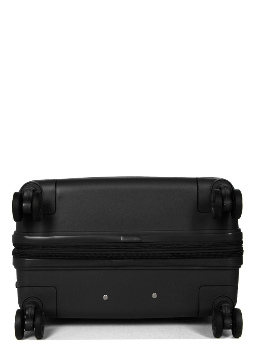 Чемодан средний M полипропилен 21204 67×47×27см 66+13л Черный Snowball (297643762)