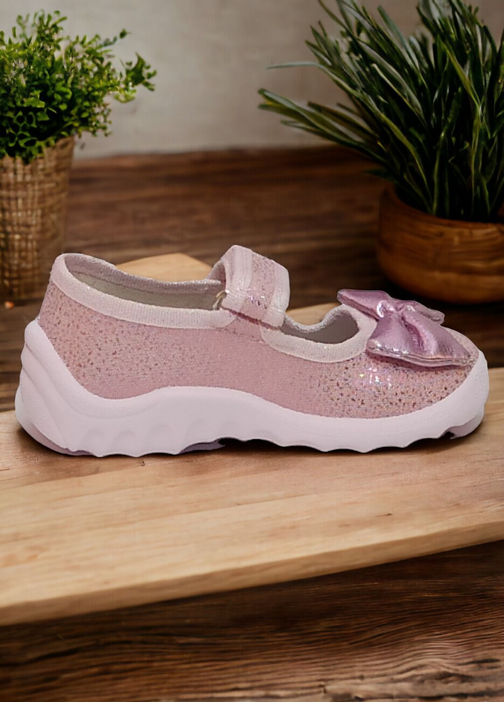 Дитячі ортопедичні тапочки капчики на липучці для дівчинки Waldi (327432066)