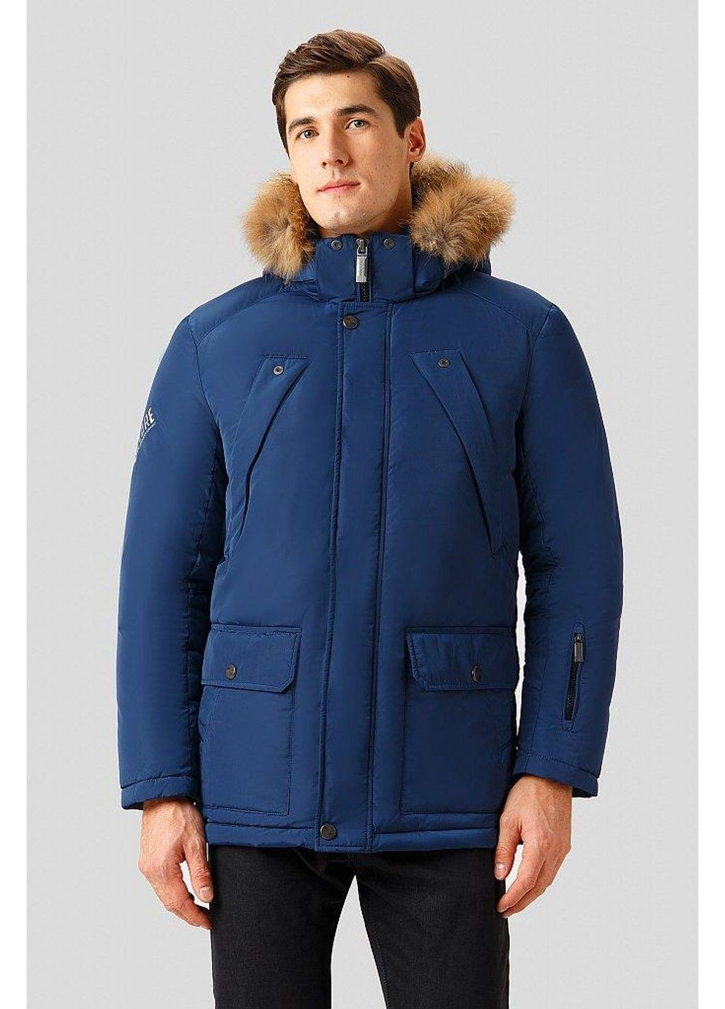 Синій зимній Пуховик Finn Flare