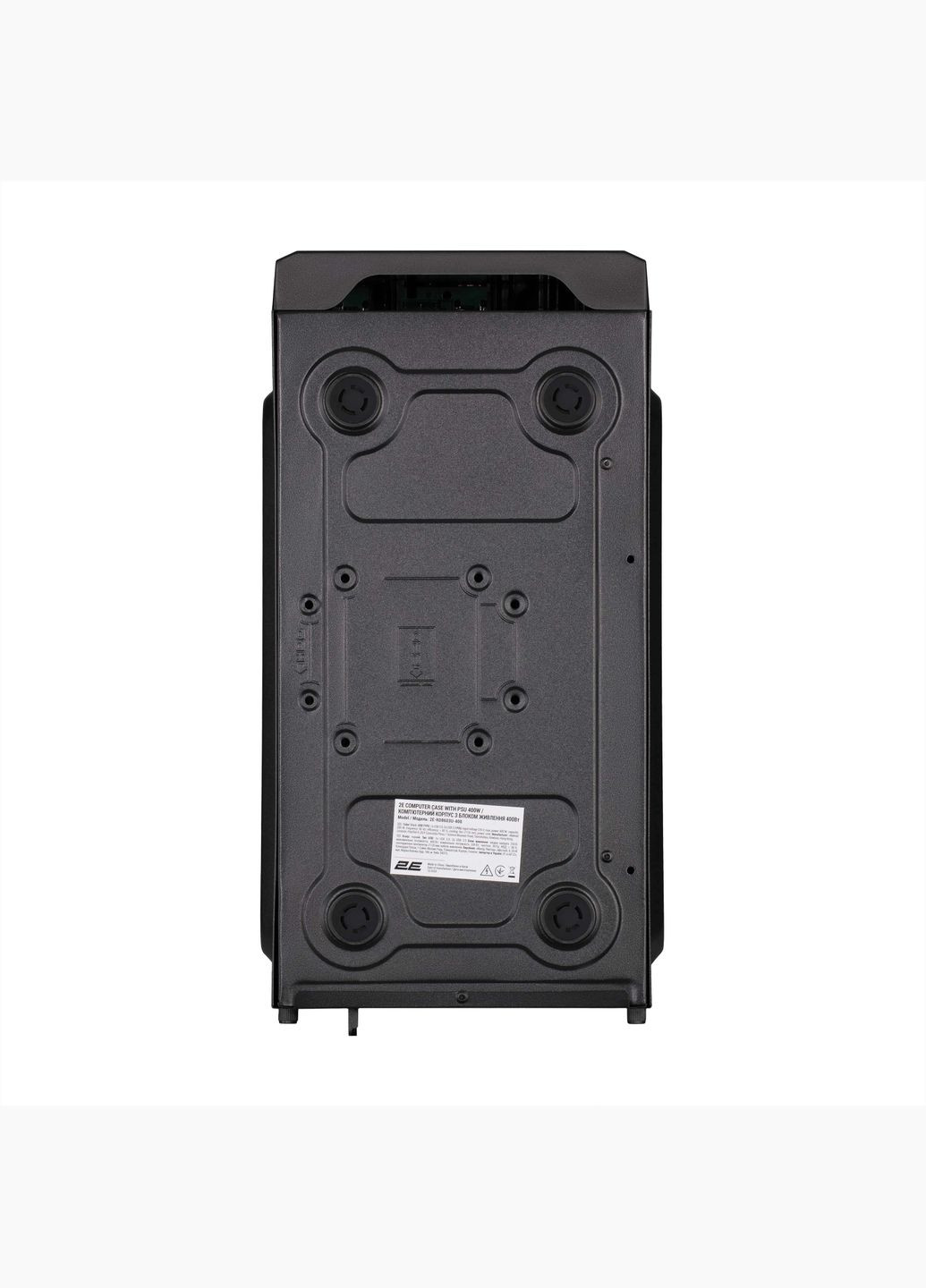 Корпус Basis RD8603U-400 з БЖ ATX400W, 1xUSB3.0, 2xUSB2.0, VGA 320мм, mATX, чорний 2E (316152416)