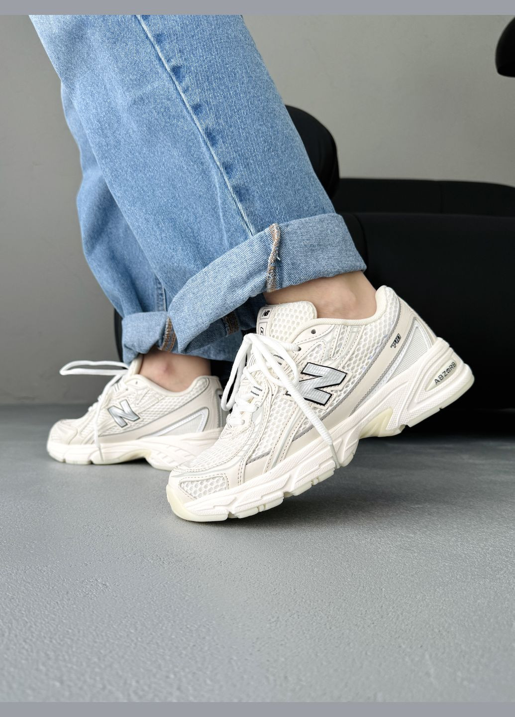 Кросівки жіночі і чоловічі New Balance 740 Beige | Нью Беланс 740 бежеві No Brand бежеві демісезони (341264130)