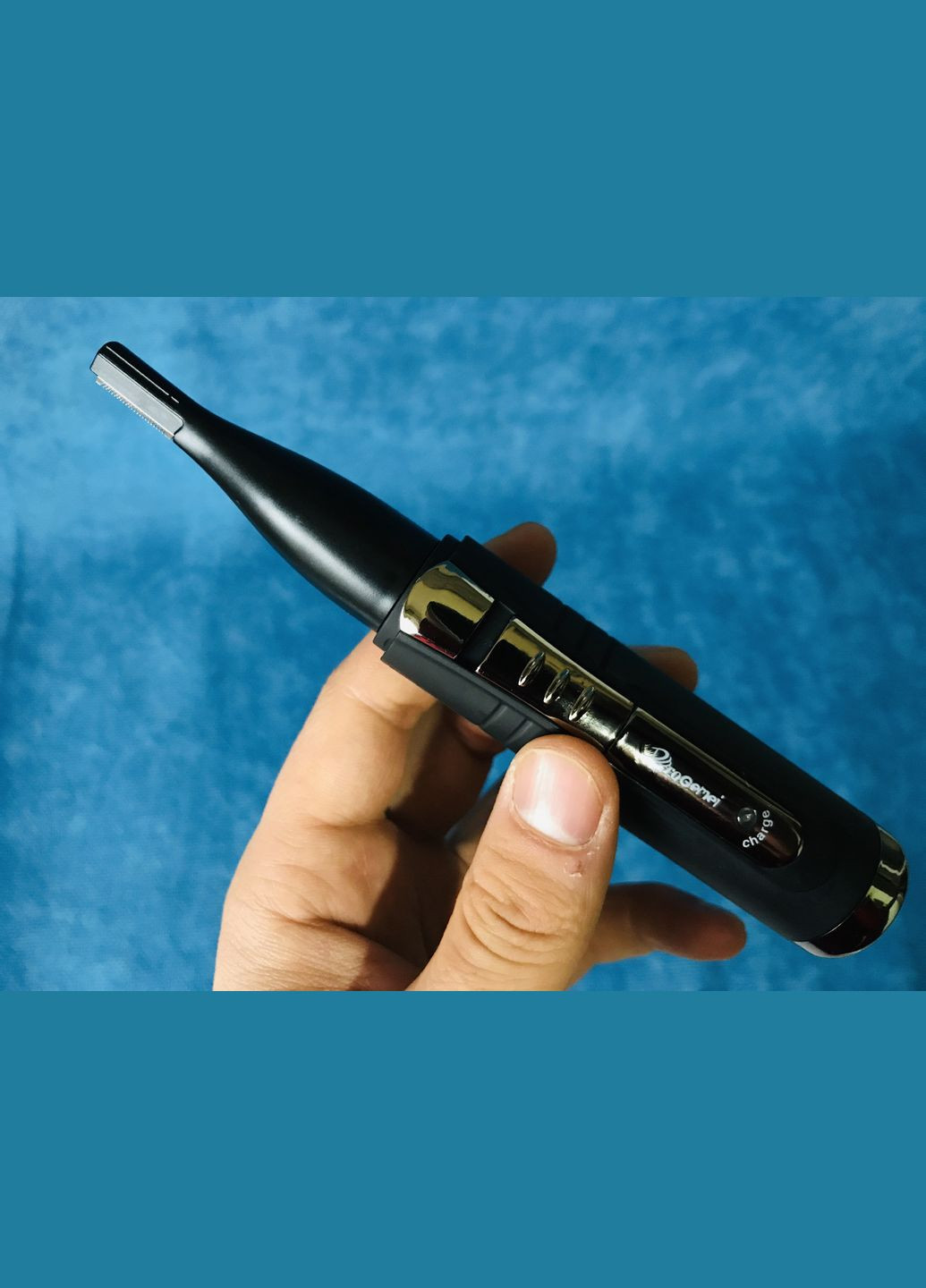 Акумуляторний Триммер для стрижки волосся Носа, Вух, Брів GM 3109 2в1 Gemei (297331253)