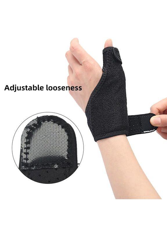 Защитный Бандаж с Шиной для Большого Пальца с Поддержкой Запястья Руки M165 Размер L (4024361) ToeLab (300694464)